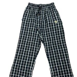 NFL Team Apparel New Orleans Saints Plaid Lounge Pants - Small - NWOT